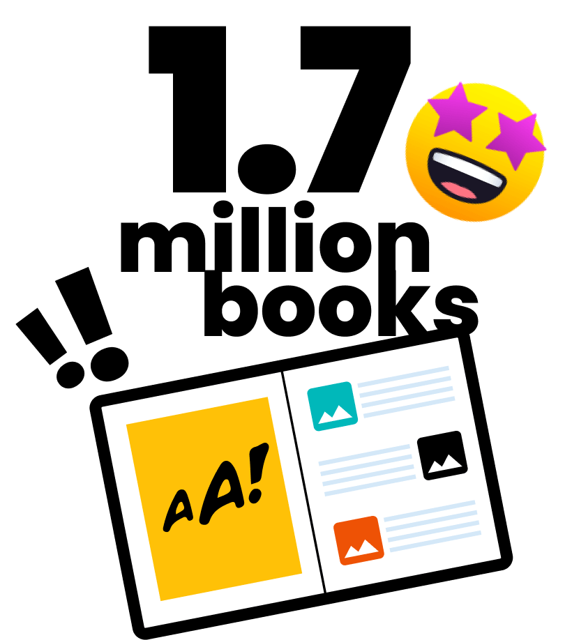 Sketch of an open book